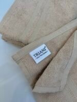 Beige Bamboo Ultra-Soft 450 GSM 2-Pcs Hand Towels - Image 4