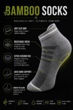 Triani Bamboo Men Ankle Socks - 3 Pairs - Image 5