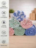 Premium Bamboo Bath Towels Set of 2 – Everyday Luxury - Image 4