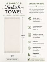 100% Bamboo Bath Towel Set of 2 – Ultra Soft & Quick Dry - Image 4
